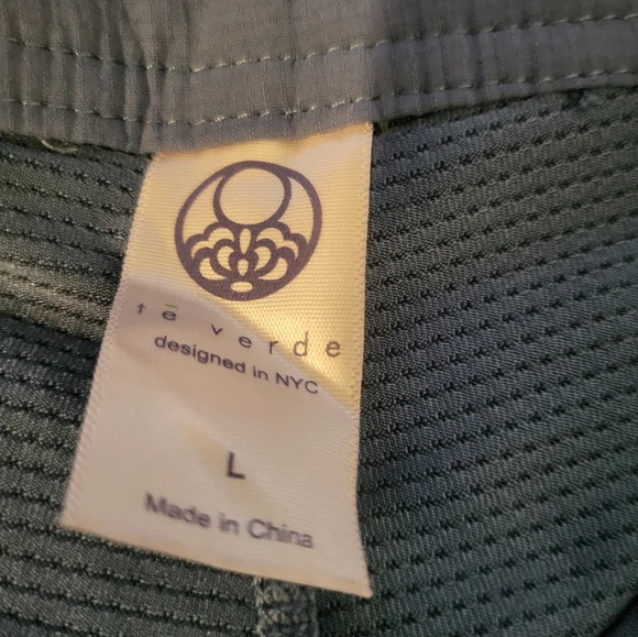 Le Verde Blue Mini Skort with Zip Pockets..Super Cute - Picture 12 of 14